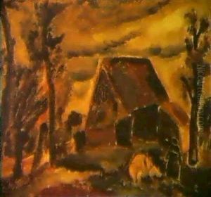 Bij De Hoeve. Pres De La Ferme. by Constant Permeke