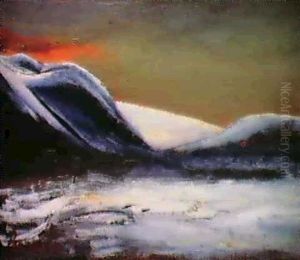 A Winter Landscape by Constant Permeke