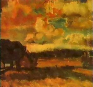 Soleil Sur La Moisson by Constant Permeke
