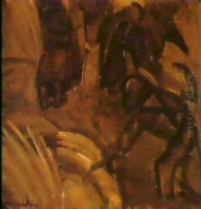 Moisson Sur Le Champ by Constant Permeke