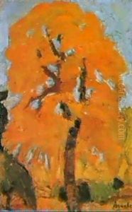 L'arbre Solitaire by Constant Permeke