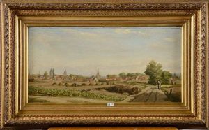 Village Pres D'anvers by Henri Louis Permeke