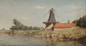 Moulin En Bord De Riviere Moulin En Bord De Riviere