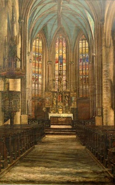 Ehemaliger Innenraum Der Eggenfeldenen Stadtkirche - view 1