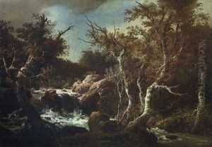 Paesaggio Boschivo (autunno In Val Sangone) by Edoardo Perotti