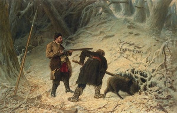 Hunting For Boar - view 1