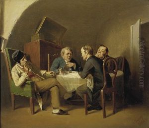Conversation Over A Round Table