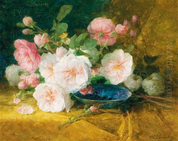 Still Life With Roses And A Blue Bowl - view 1