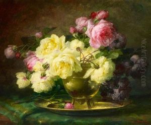 Rosenstillleben by Andre Perrachon