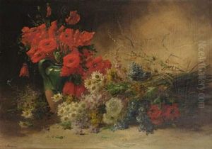 Bouquet De Fleurs Aux Coquelicots