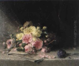Bouquet Sur Un Entablement