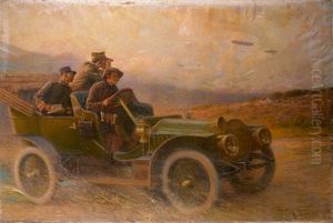 Promenade En Voiture by Henry Paul Perrault