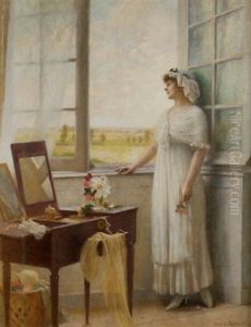 Awaiting The Lover's Return by Henry Paul Perrault