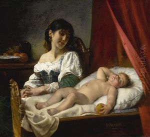 Sleep, Baby, Sleep by Leon Jean Basile Perrault
