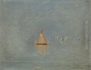 Voiliers En Mer