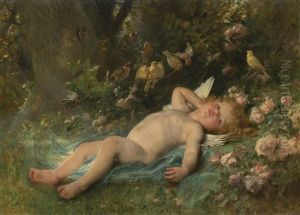 Le Reveil De L'amour by Leon Jean Basile Perrault