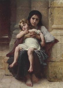 Les Enfants De Paysan by Leon Jean Basile Perrault