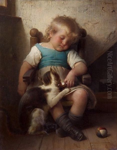Naughty Kitty Steals A Lap - view 1