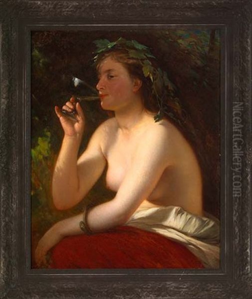 Bacchanal Of A Maiden Crowned With Laurels - view 1