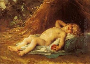 Reves D'enfant by Leon Jean Basile Perrault