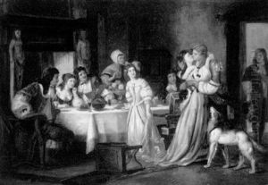 La Salle Des Mariages by Leon Jean Basile Perrault