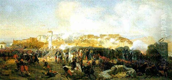 Attaque De Constantine: Le Colonnes D'assault Se Mettent En Mouvement Le 13 Octobre 1837 - view 1