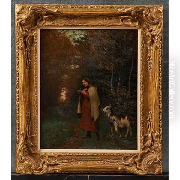Untitled (woman With Goat), 1896 - view 1
