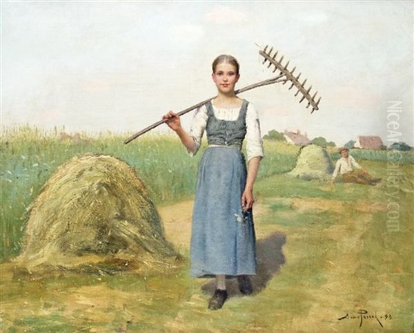 Young Milkmaid - view 1