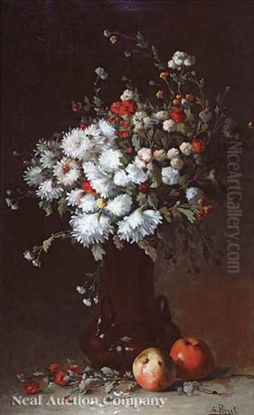 A Still Life Of Wildflowers In A Vase - view 1