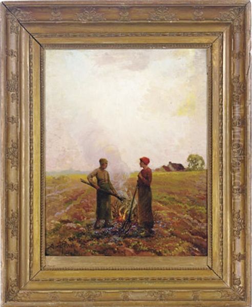Burning The Fields - view 1