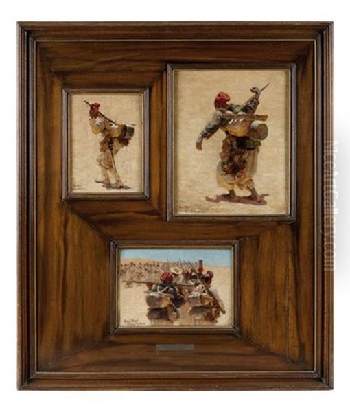 Senegalese Riflemen (+ 2 Others; 3 Works Mntd On One) - view 1