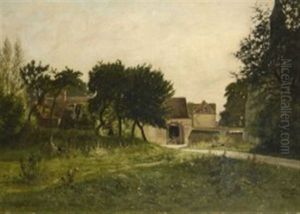 Paysage by Georges Leon Alfred Perrichon