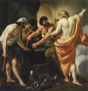 Apollon Dans Les Forges De Vulcain