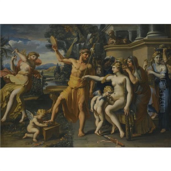 Hercules And Omphale - view 1