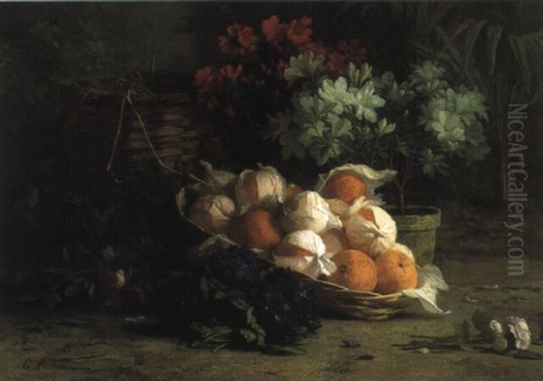 A Basket Of Oranges - view 1