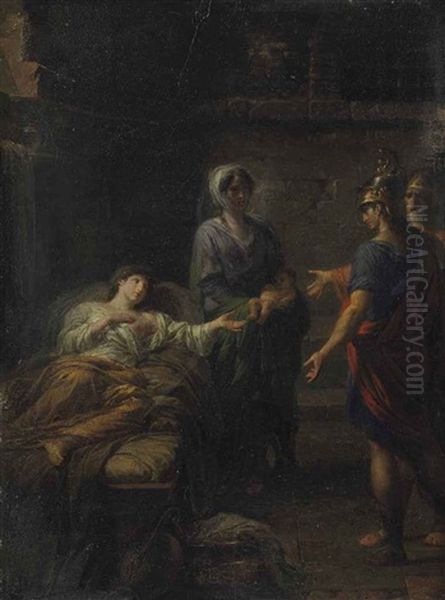 Arete Appealing To Her Prison Guards - view 1