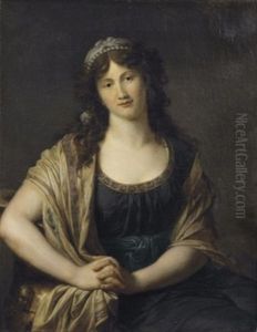 Portrait De Femme Avec Un Chale Portrait De Femme Avec Un Chale