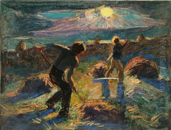 Haying - view 1