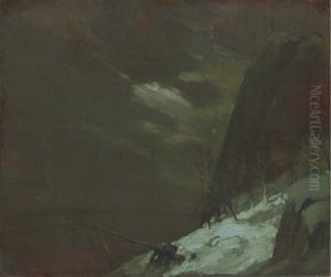 Getting Firewood by Van Dearing Perrine