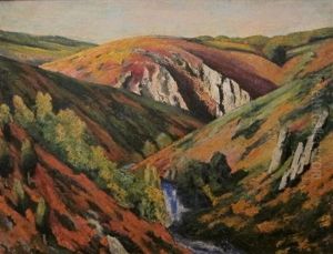 Vue De Crozont - La Fileuse