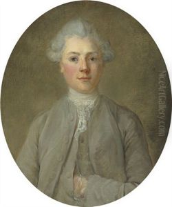 Portrait Of A Young Boy by Jean-Baptiste Perronneau