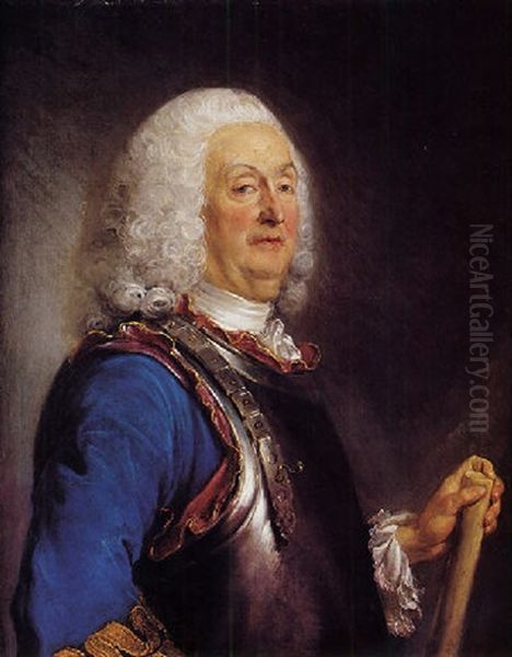 Portrait De Charles De Baschi, Marquis D'aubail, Baron Du Caila, Seigneur De Junas - view 1
