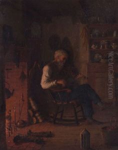 A Restful Moment by Enoch Wood Perry
