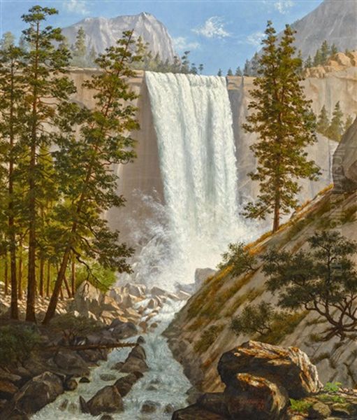 Vernal Falls, Yosemite Valley - view 1