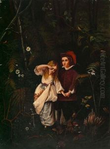 Hansel And Gretel by Enoch Wood Perry