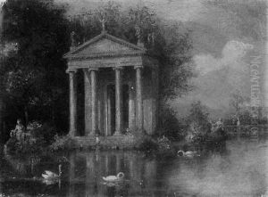 Classical Landscape by Enoch Wood Perry