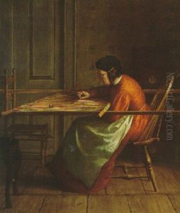 Quilting by Enoch Wood Perry