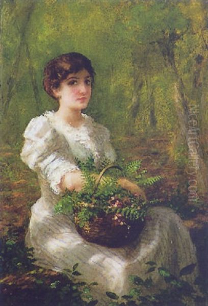 Gathering Wildflowers - view 1