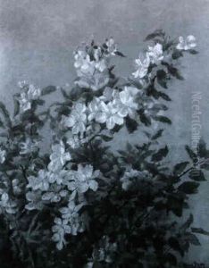 Cherry Blossoms by Enoch Wood Perry