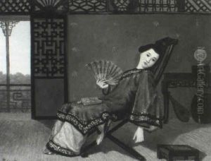 Afternoon Repose by Enoch Wood Perry